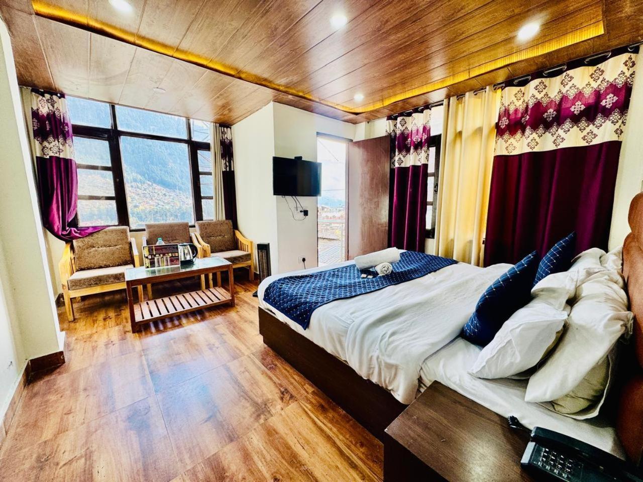 Royal Majestic View Point Lodge Manāli Esterno foto